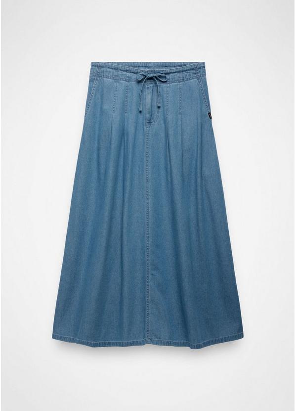 Mountain Maven Maxi Skirt, Color: Blue Denim, image 7