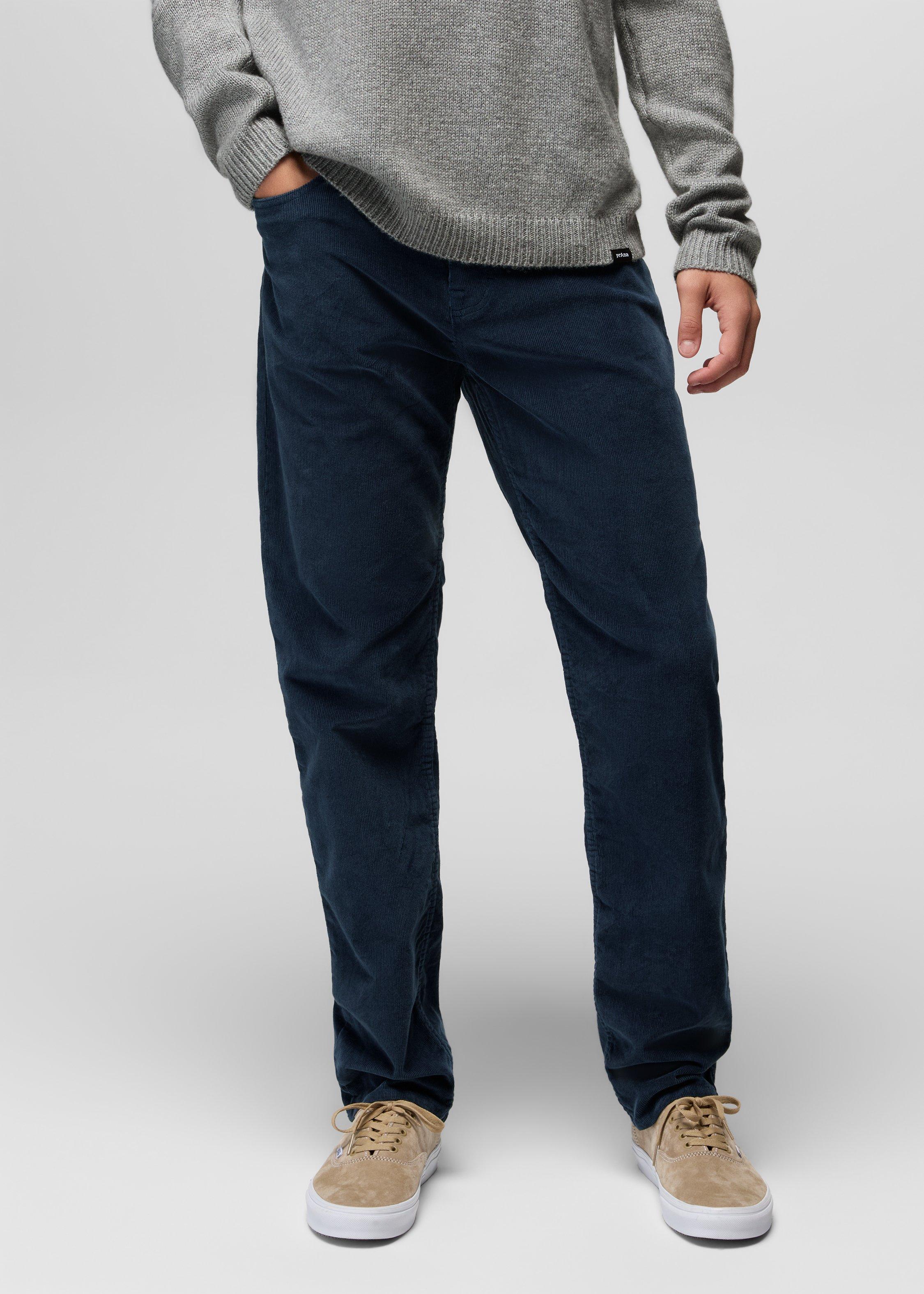 Men's prAna Cliffstone Corduroy Standard Pant - Nautical