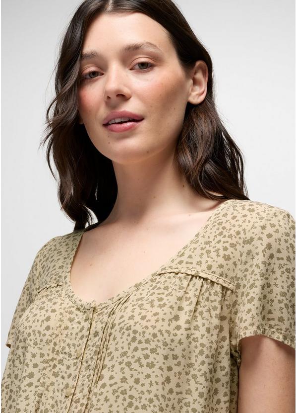 Moonvale Short Sleeve Top, Color: Stone, image 3