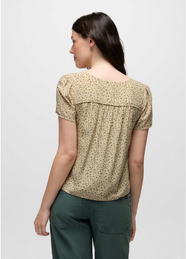 Moonvale Short Sleeve Top, Color: Stone, image 2