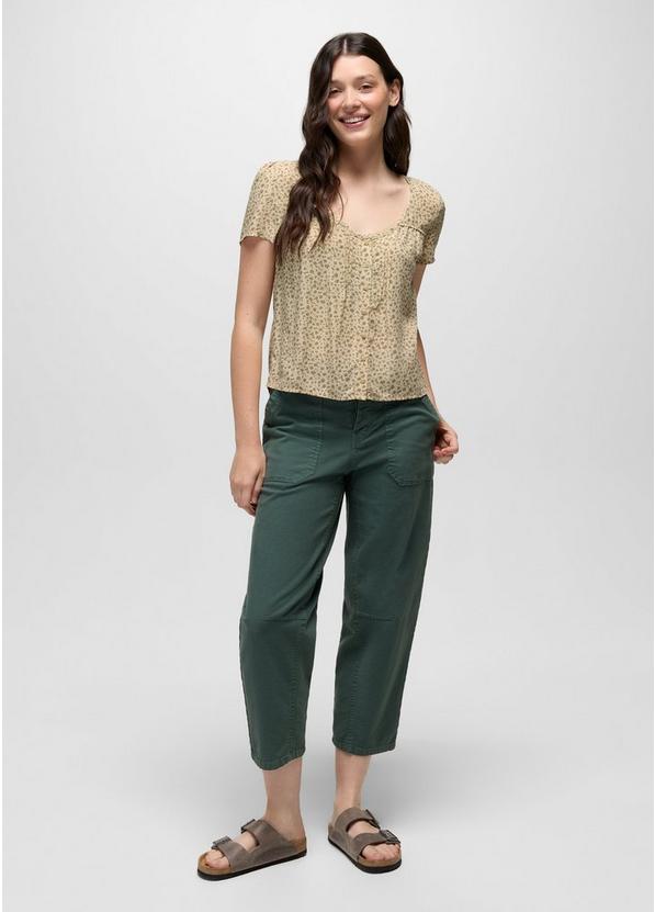 Moonvale Short Sleeve Top, Color: Stone, image 5