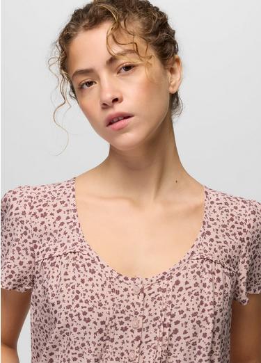 Moonvale Short Sleeve Top, Color: Dawn, image 11