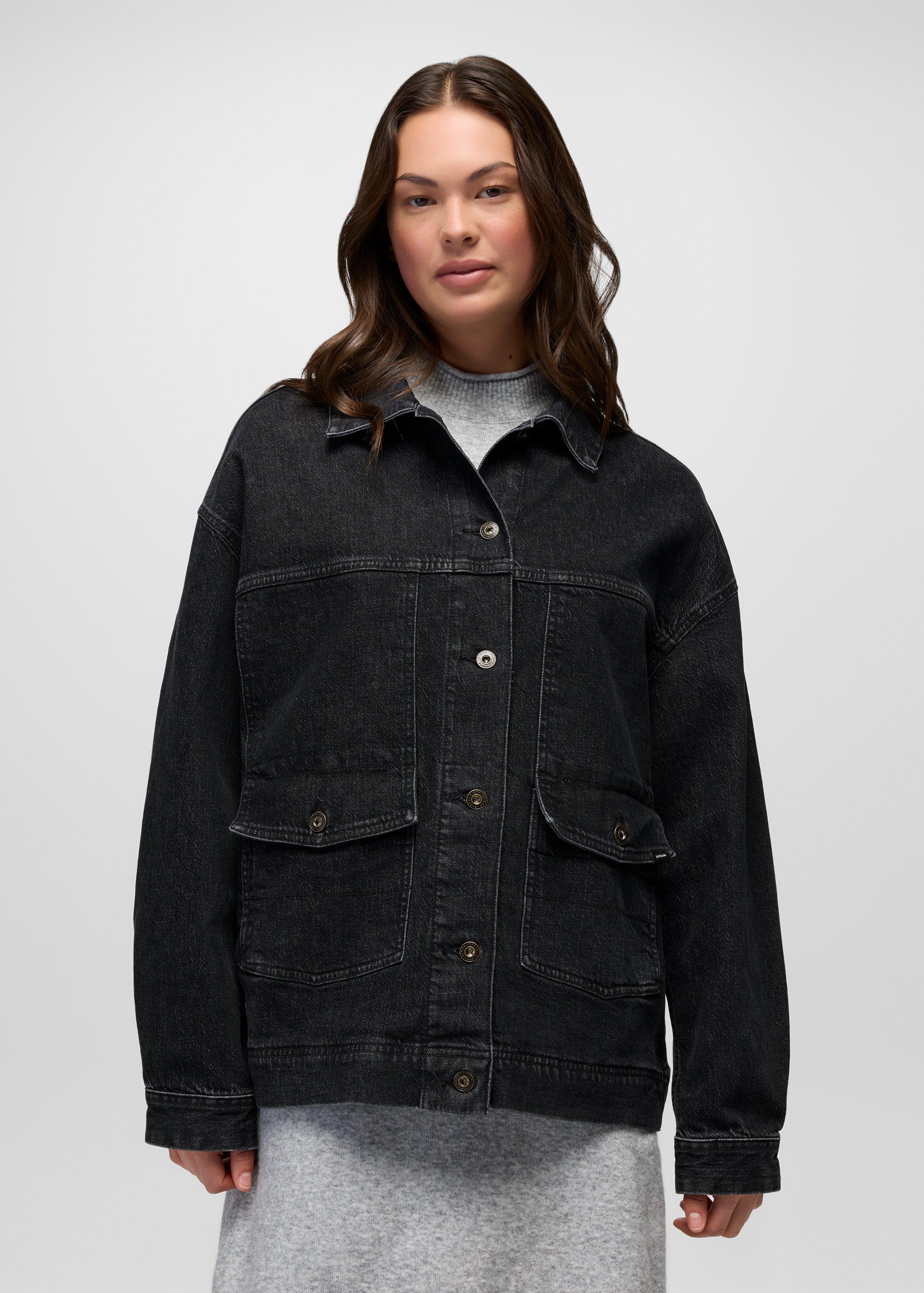 Women's prAna Carlsbad 760 Denim Jacket - Black Sand