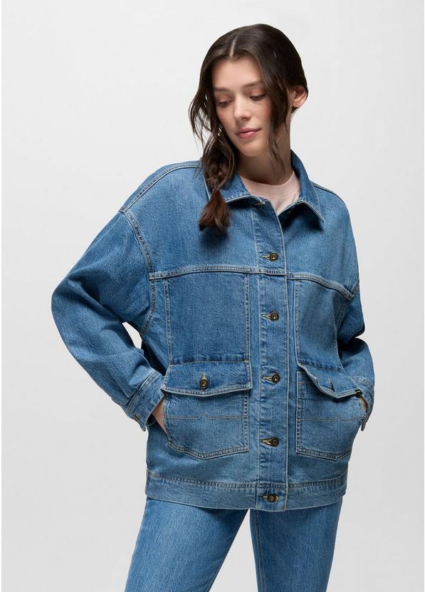 Carlsbad 760 Denim Jacket, Color: Sea Salt, image 1