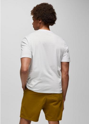 prAna Boulder Bound Graphic Tee, Color: Soft White, image 2