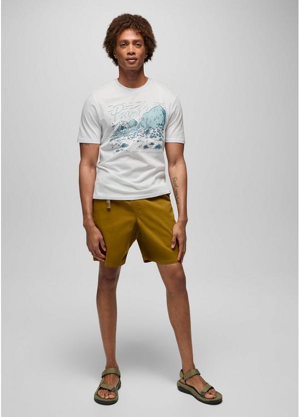 prAna Boulder Bound Graphic Tee, Color: Soft White, image 5