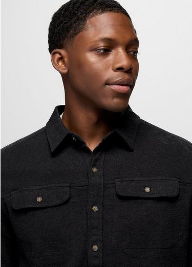 Heron Bay Long Sleeve Shirt, Color: Black, image 3
