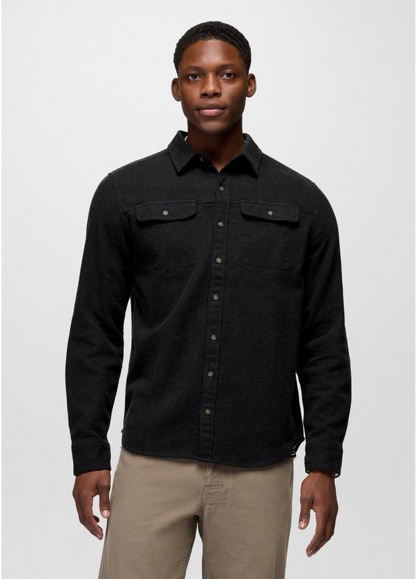 Heron Bay Long Sleeve Shirt, Color: Black, image 1