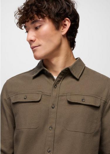 Heron Bay Long Sleeve Shirt, Color: Mud, image 11