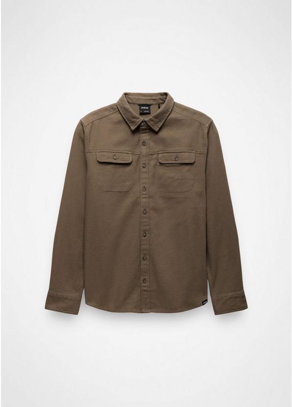 Heron Bay Long Sleeve Shirt, Color: Mud, image 6
