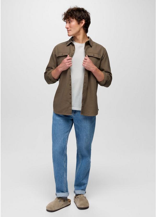 Heron Bay Long Sleeve Shirt, Color: Mud, image 5