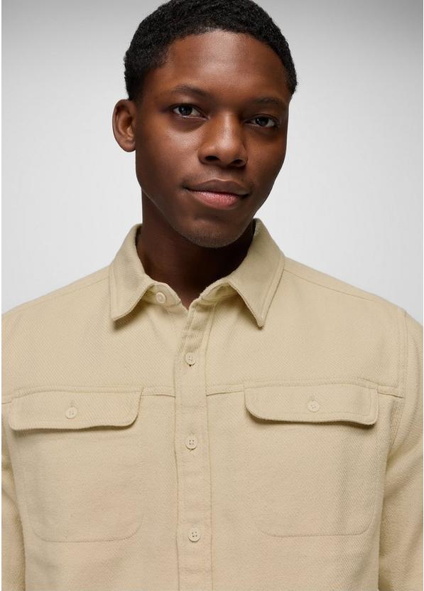 Heron Bay Long Sleeve Shirt, Color: Stone, image 3