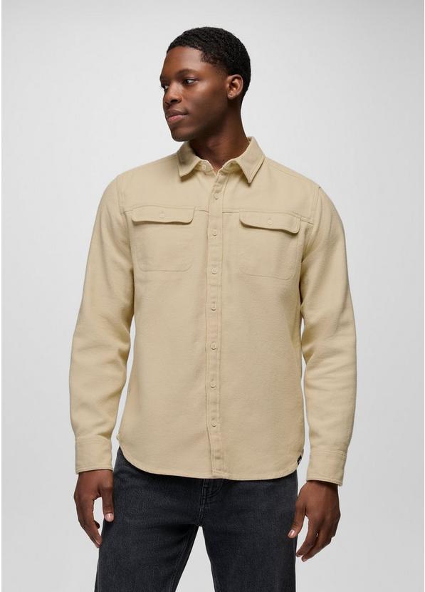 Heron Bay Long Sleeve Shirt, Color: Stone, image 1