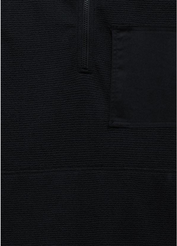 Stretch Zion Fleece 1/4 Zip, Color: Black, image 4
