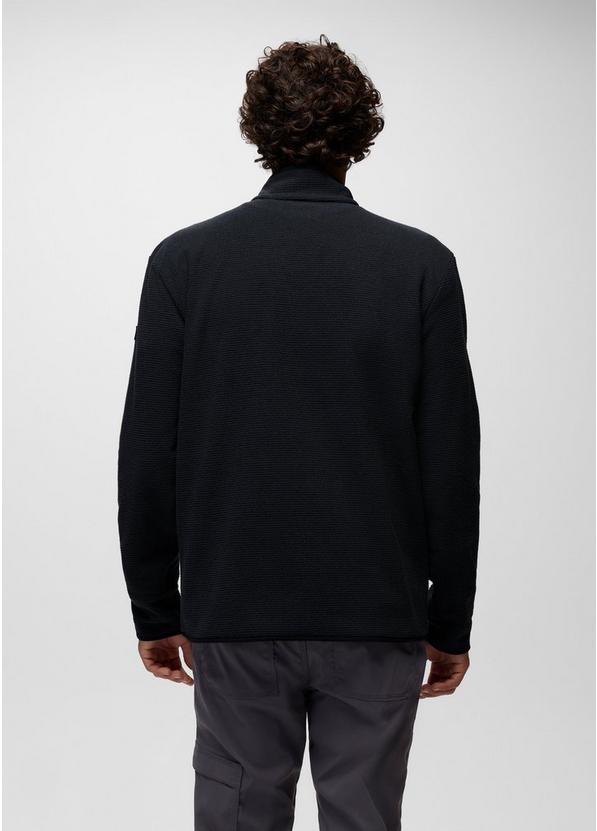 Stretch Zion Fleece 1/4 Zip, Color: Black, image 2