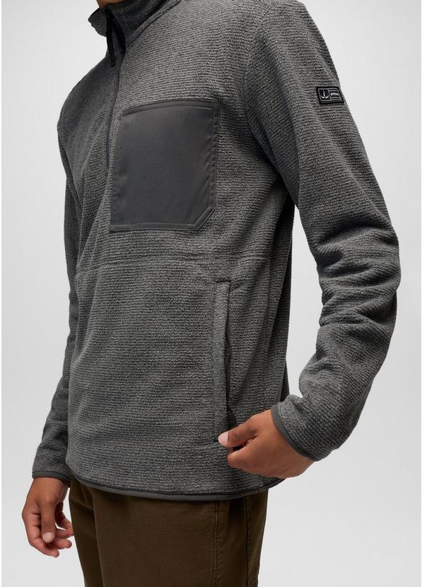 Stretch Zion Fleece 1/4 Zip, Color: Shadow Heather, image 5