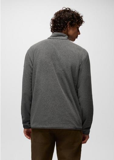 Stretch Zion Fleece 1/4 Zip, Color: Shadow Heather, image 2