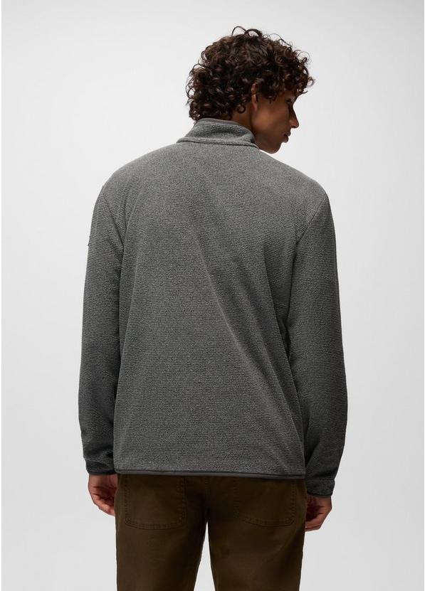Stretch Zion Fleece 1/4 Zip, Color: Shadow Heather, image 2