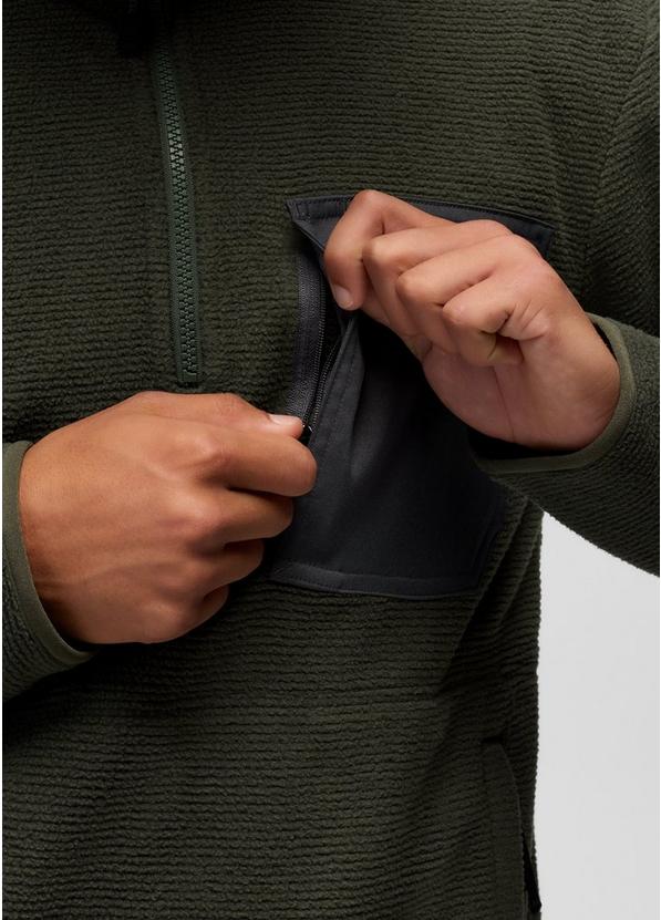 Stretch Zion Fleece 1/4 Zip, Color: Spruce, image 4