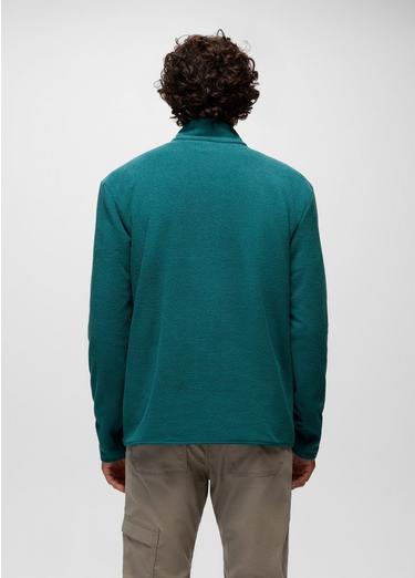 Stretch Zion Fleece 1/4 Zip, Color: Blue Coral, image 10