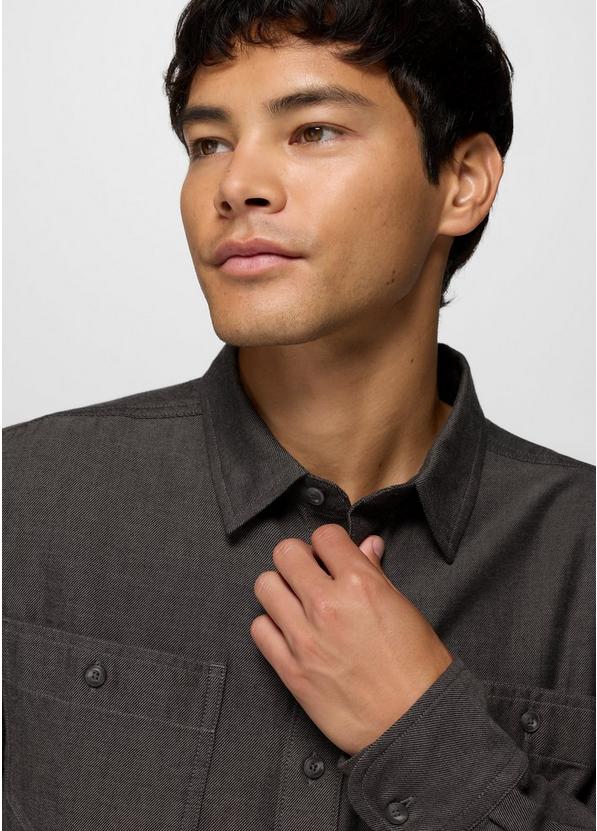 Riverbend Flannel Shirt, Color: Black, image 3