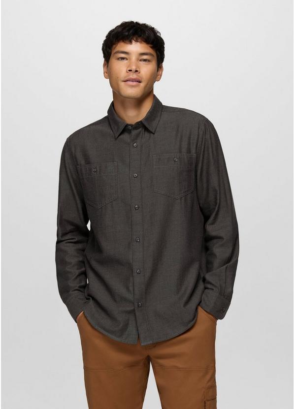 Riverbend Flannel Shirt, Color: Black, image 1