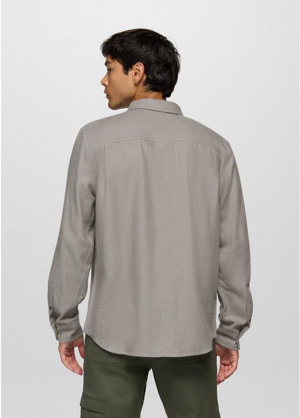 Riverbend Flannel Shirt, Color: Pewter, image 2