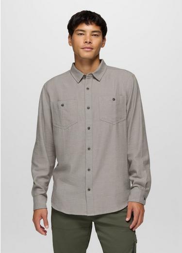 Riverbend Flannel Shirt, Color: Pewter, image 5