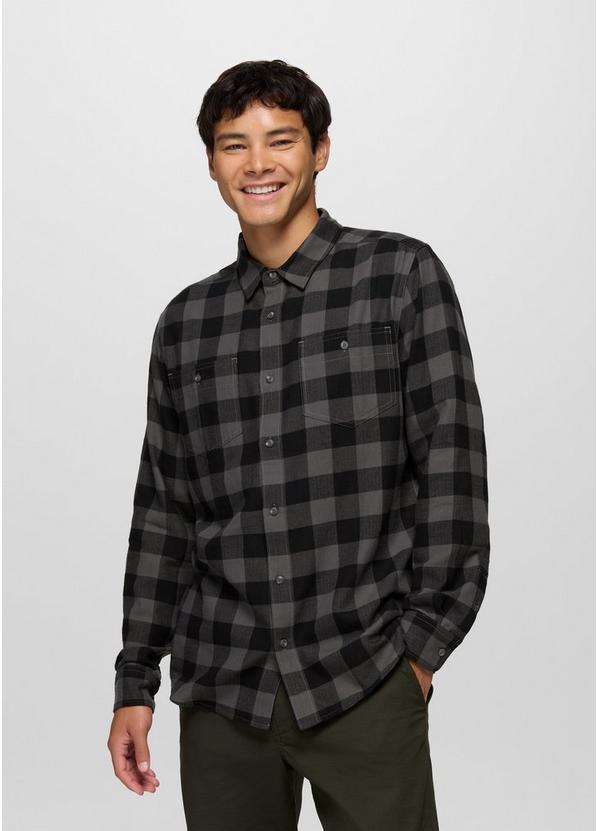 Riverbend Flannel Shirt, Color: Shadow Plaid, image 1