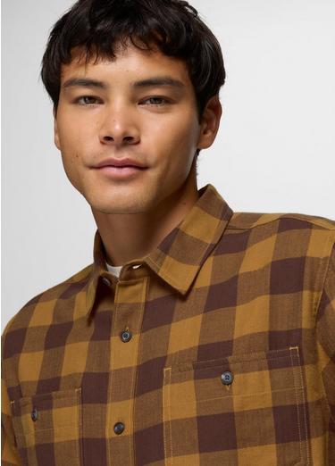Riverbend Flannel Shirt, Color: Mocha Plaid, image 19
