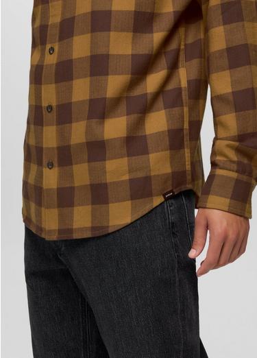 Riverbend Flannel Shirt, Color: Mocha Plaid, image 20