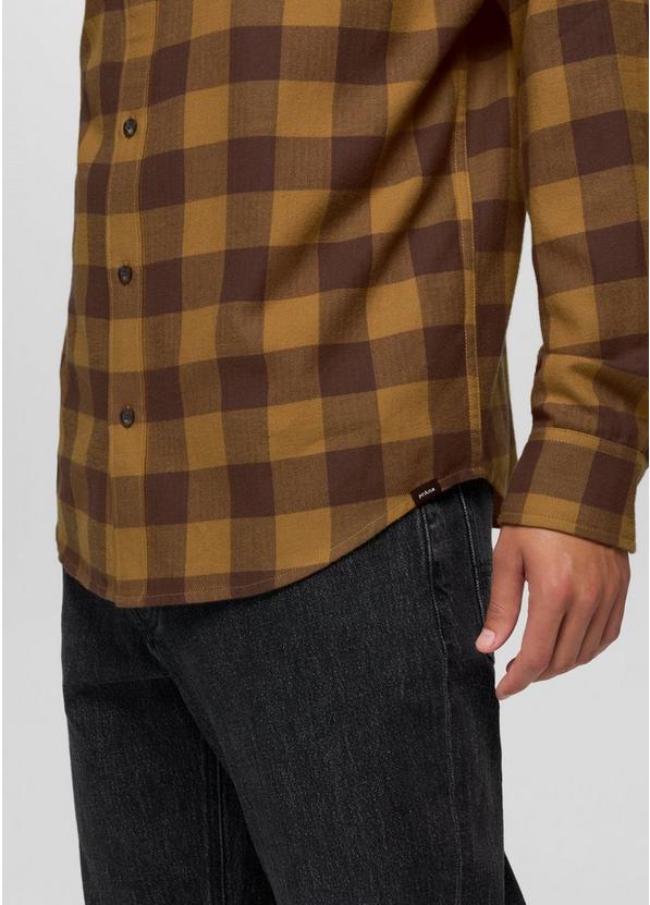 Riverbend Flannel Shirt, Color: Mocha Plaid, image 4