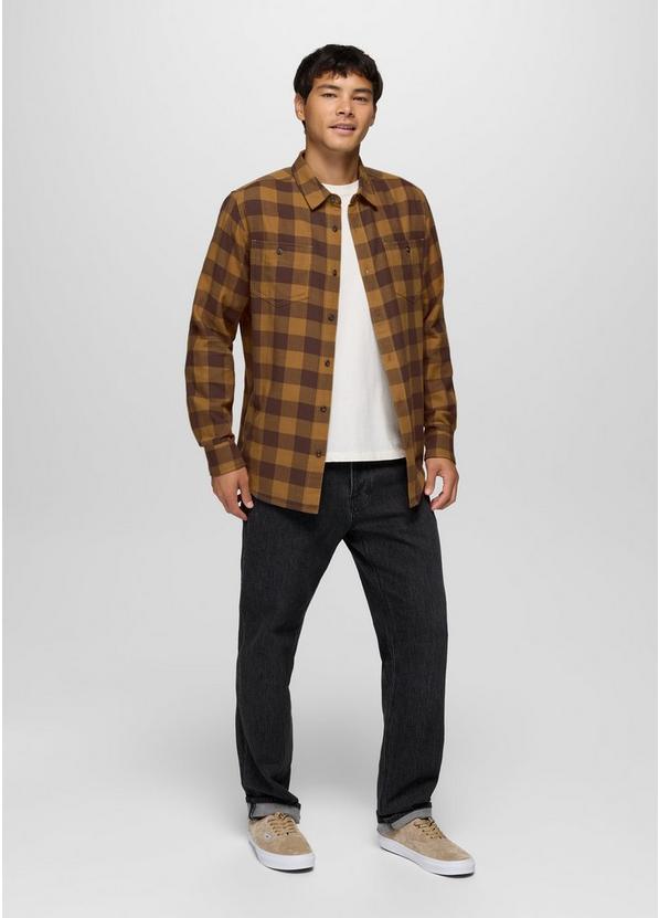 Riverbend Flannel Shirt, Color: Mocha Plaid, image 5