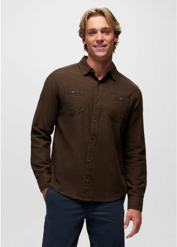 Riverbend Flannel Shirt, Color: Dark Roast, image 1