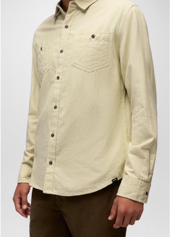Riverbend Flannel Shirt, Color: Chamois, image 4