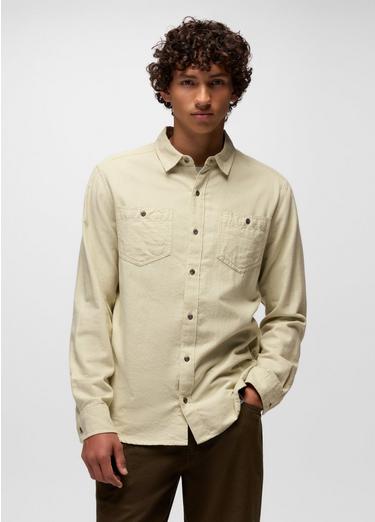 Riverbend Flannel Shirt, Color: Chamois, image 13