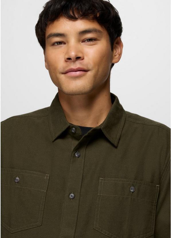 Riverbend Flannel Shirt, Color: Nori, image 3