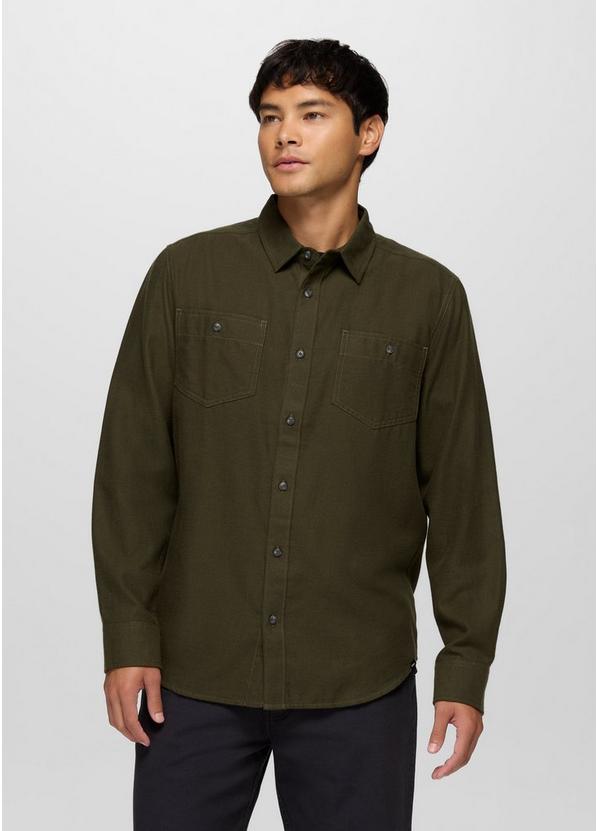 Riverbend Flannel Shirt, Color: Nori, image 1