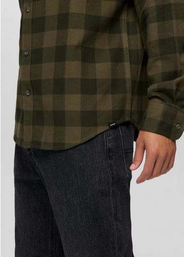 Riverbend Flannel Shirt, Color: Nori Plaid, image 4