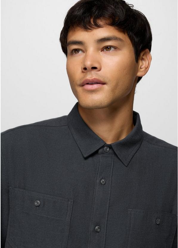 Riverbend Flannel Shirt, Color: Nautical, image 3