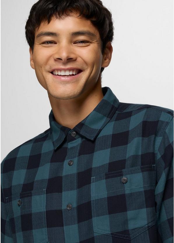 Riverbend Flannel Shirt, Color: Nautical Plaid, image 3