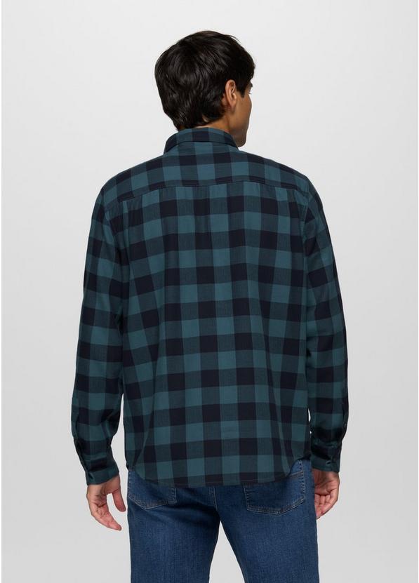 Riverbend Flannel Shirt, Color: Nautical Plaid, image 2