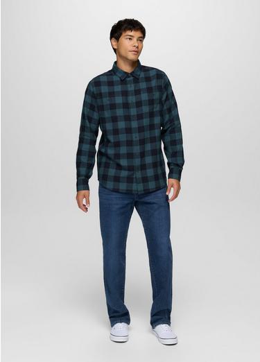 Riverbend Flannel Shirt, Color: Nautical Plaid, image 36