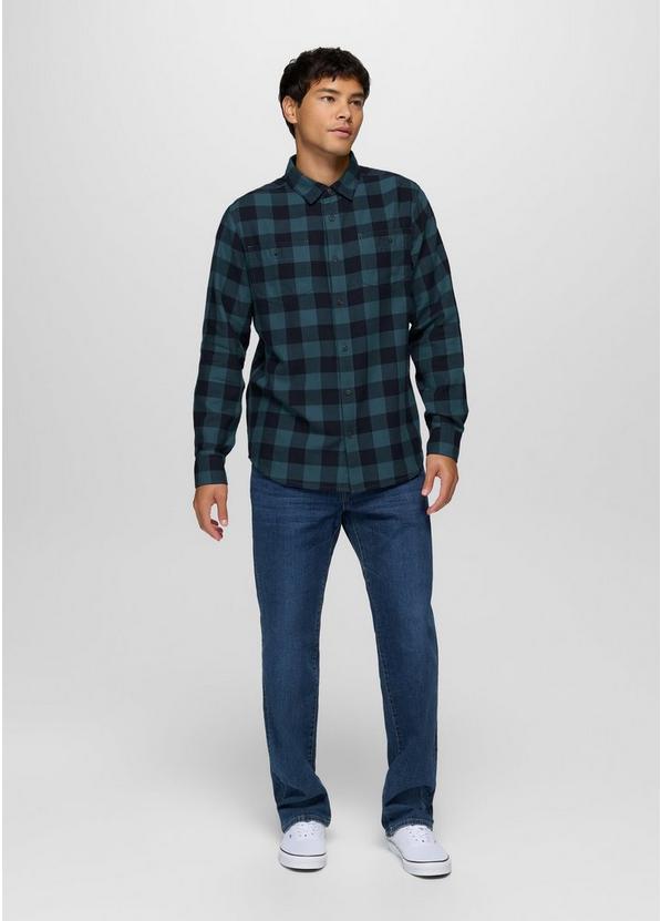 Riverbend Flannel Shirt, Color: Nautical Plaid, image 4