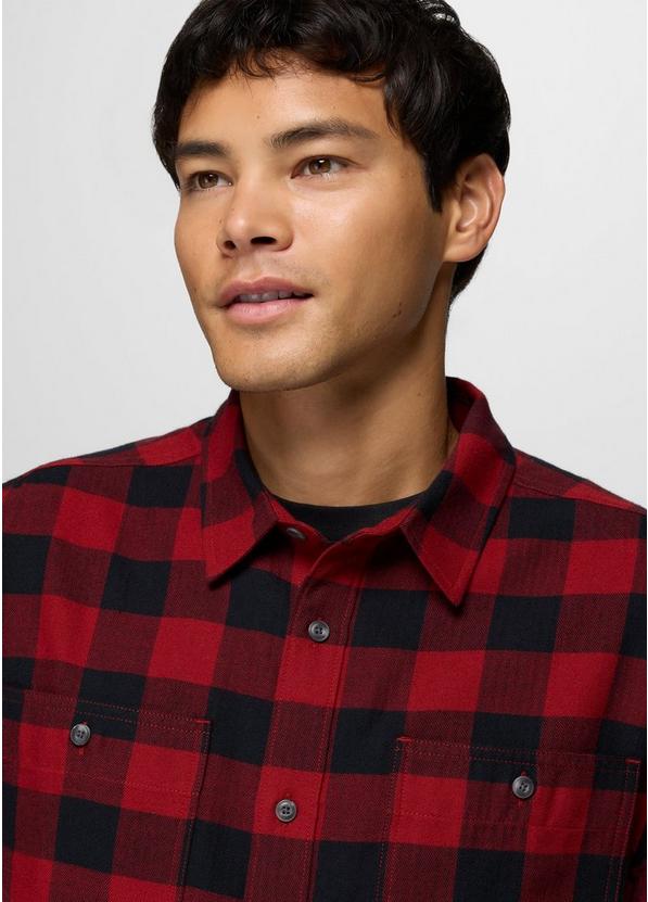Riverbend Flannel Shirt, Color: Retrograde Plaid, image 3