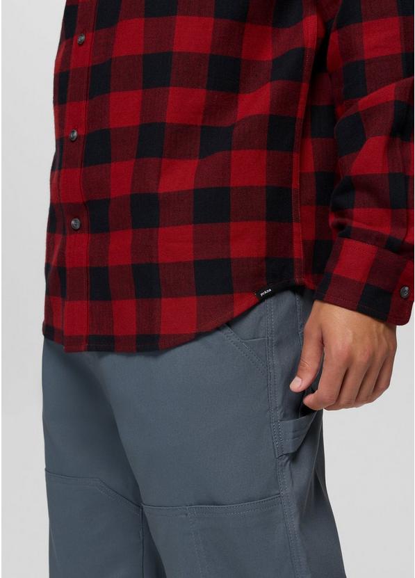Riverbend Flannel Shirt, Color: Retrograde Plaid, image 4
