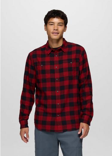 Riverbend Flannel Shirt, Color: Retrograde Plaid, image 13