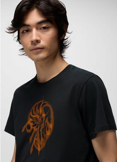 Heritage Nautilus Short Sleeve Graphic Tee, Color: Black, image 4