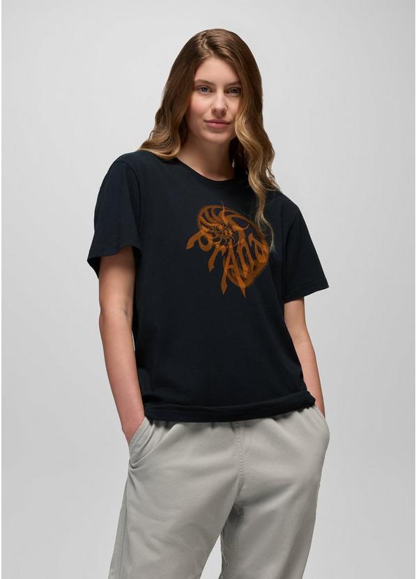 Heritage Nautilus Short Sleeve Graphic Tee, Color: Black, image 5