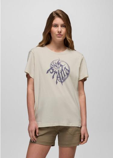 Heritage Nautilus Short Sleeve Graphic Tee, Color: Beach Pebble, image 6